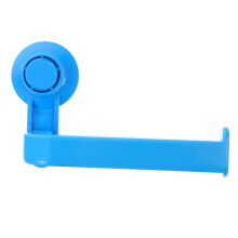 Toilet Paper Holder with Vacuum Suction Grip, No Drill Wall Mounted Towel Rack for Bathroom and Kitchen