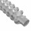 Berkfield Confirmat Screws 2 pcs Silver ò7 x 58 mm Metal 5