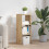Berkfield Bookcase Stackable Artisan Oak 30x30x80 cm Engineered Wood 3