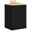 Berkfield Garage Storage Cabinet Black 60x51x85 cm Solid Wood Pine 4