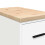 Berkfield Garage Storage Cabinet White 30x51x85 cm Solid Wood Pine 10