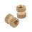 M2.5 Brass Knurled Inserts 100pcs M2.5*4*3.5 16