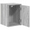 Berkfield Garage Wall Cabinets 2 pcs Grey Sonoma Engineered Wood 5