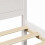 Berkfield Bed Frame with Headboard White 75 x 190 cm Solid Pine Wood 8
