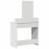 Berkfield Dressing Table White 79 x 41 x 140 cm Engineered Wood 8