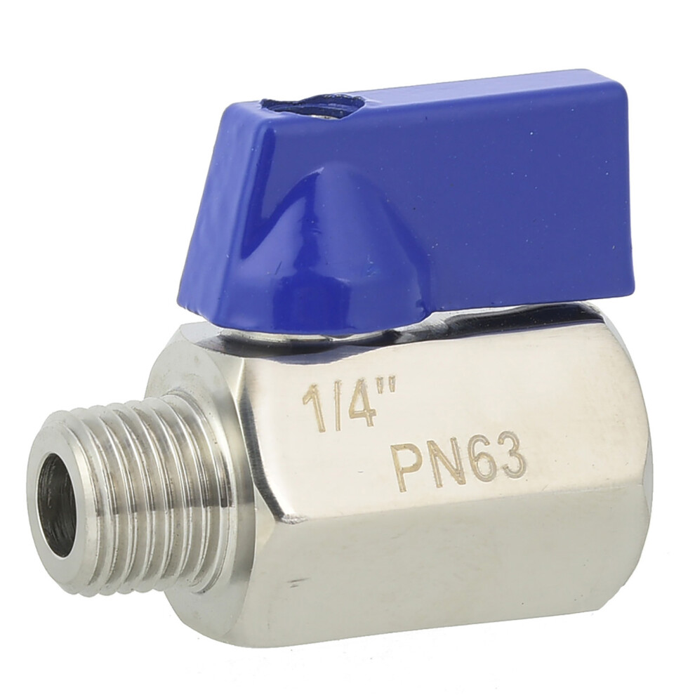 304 Stainless BSPP Male Female Ball Shut-Off