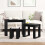 Berkfield Nesting Tables 3 pcs Black Oak Engineered Wood 4