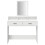 Berkfield Dressing Table White 100 x 41 x 140 cm Engineered Wood 6