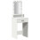 Berkfield Dressing Table White 50 x 41 x 140 cm Engineered Wood 2