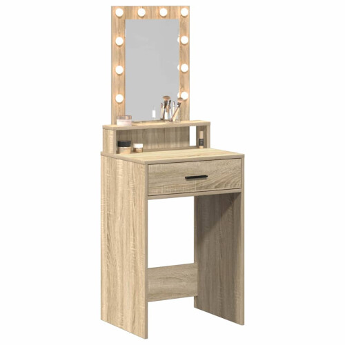 Berkfield Dressing Table Brown 50 x 41 x 140 cm Engineered Wood 2