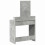 Berkfield Dressing Table Grey 79 x 41 x 140 cm Engineered Wood 7