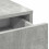 Berkfield Dressing Table Grey 79 x 41 x 140 cm Engineered Wood 8