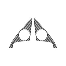 Carbon Fiber A-Pillar Audio Speaker Trim for  6 Series E63 E64 2004-2010 Interior Accessories