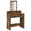 Berkfield Dressing Table Brown 79 x 41 x 140 cm Engineered Wood 2