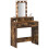 Berkfield Dressing Table Brown 79 x 41 x 140 cm Engineered Wood 3