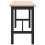 Berkfield Dining Bench Natural 100 x 32.5 x 49 cm Solid pine wood 5