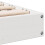 Berkfield Floor Bed Frame White 80 x 220 cm Solid Pine Wood 7