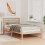 Berkfield Bed Frame with Headboard Brown 75 x 190 cm Solid Pine Wood 3