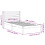 Berkfield Bed Frame with Headboard Brown 75 x 190 cm Solid Pine Wood 10