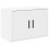 Berkfield Garage Wall Cabinet White Engineered Wood 2