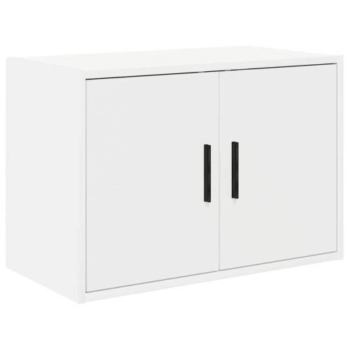 Berkfield Garage Wall Cabinet White Engineered Wood 1
