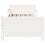 Berkfield Bed Frame with Headboard White 80 x 200 cm Engineered Wood 5