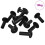 Berkfield Sleeve Nuts 8451 pcs Black Metal 2