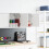 Berkfield Garage Wall Cabinets 2 pcs White Engineered Wood 2