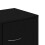 Berkfield Sideboard Black Oak 60x30x75 cm Engineered Wood 9