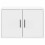 Berkfield Garage Wall Cabinet White Engineered Wood 6