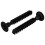 Berkfield Socket Cap Head Screw 2 pcs Black M5 x 40 mm Iron 2