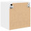 Berkfield Garage Wall Cabinets 2 pcs White Engineered Wood 8