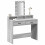 Berkfield Dressing Table Grey 100 x 41 x 140 cm Engineered Wood 3
