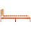 Berkfield Bed Frame with Headboard Wax Brown 75 x 190 cm Solid Pine Wood 5