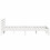 Berkfield Bed Frame White 215.5 x 145.5 x 69.5 cm Solid Pine Wood 6