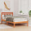 Berkfield Bed Frame Brown 90 x 190 cm Solid Pine Wood 4