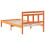 Berkfield Bed Frame Brown 90 x 190 cm Solid Pine Wood 8