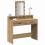 Berkfield Dressing Table Brown 100 x 41 x 140 cm Engineered Wood 3