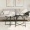 Berkfield Side Table Set 2 pcs Black Oak 4
