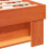 Berkfield Bed Frame with Headboard Wax Brown 80 x 200 cm Solid Pine Wood 8
