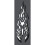 Berkfield Solar LED Pathway Light 2 pcs Anthracite Cold Rolled Steel 11