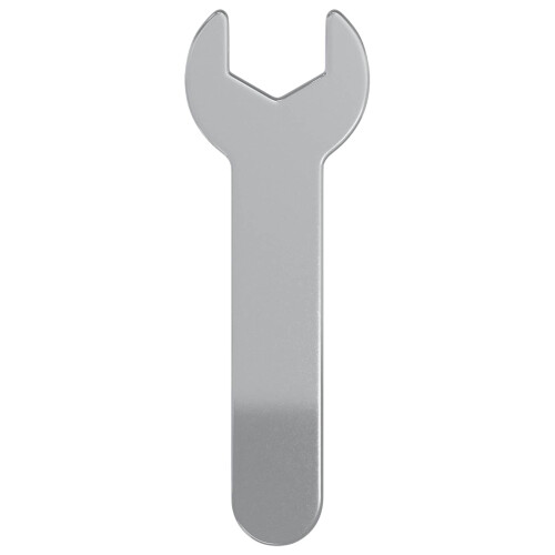 Berkfield Spanner 2 pcs Silver 13 mm Iron 2