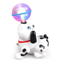 Electronic Pet Dog with LED Lights, Dancing Motion, Music and Bark Sounds, Fun Gift for Kids