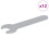 Berkfield Spanner 12 pcs Silver 10 mm Iron 2