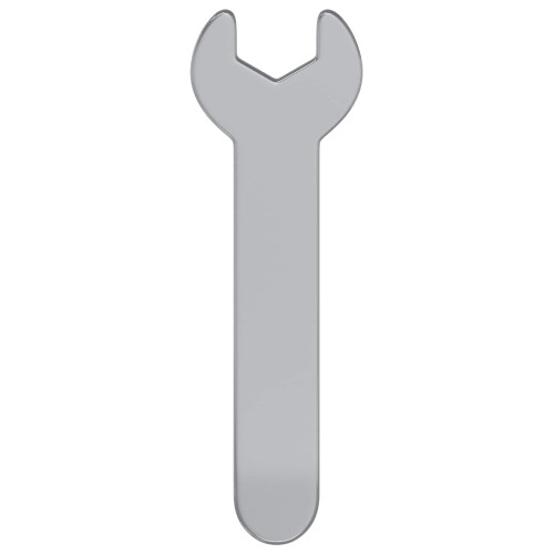 Berkfield Spanner 12 pcs Silver 10 mm Iron 2