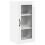 Berkfield Dishwasher Panel Lucca 2 pcs High Gloss White 40 x 31 x 80 cm 5