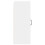 Berkfield Dishwasher Panel Lucca 2 pcs High Gloss White 40 x 31 x 80 cm 8
