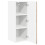 Berkfield Dishwasher Panel Lucca 2 pcs Artisan Oak 30 x 31 x 80 cm 6