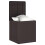 Berkfield Storage Box with Storage Brown 55 x 53 x 57 cm Polypropylene 2