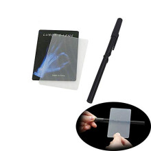Lens Magic Trick Props with Pen – Perspective Distortion Card Illusion Gimmick for Close Up Street Performance